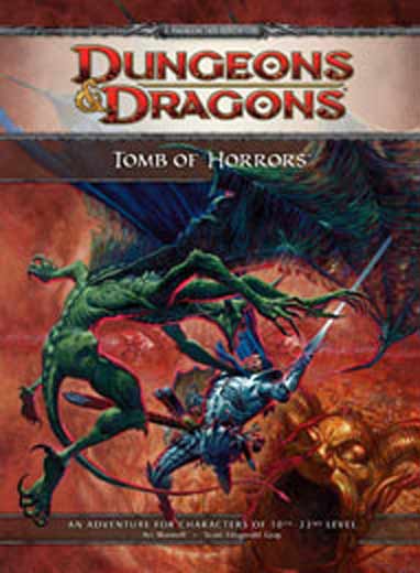 Dungeons & Dragons: Tomb of Horrors 規則書